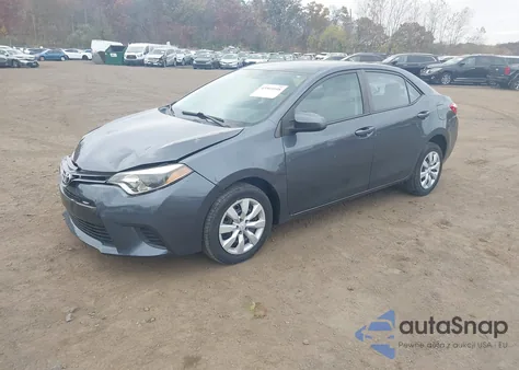 2016 Toyota Corolla Le from USA, damaged, VIN 2T1BURHE1GC622737